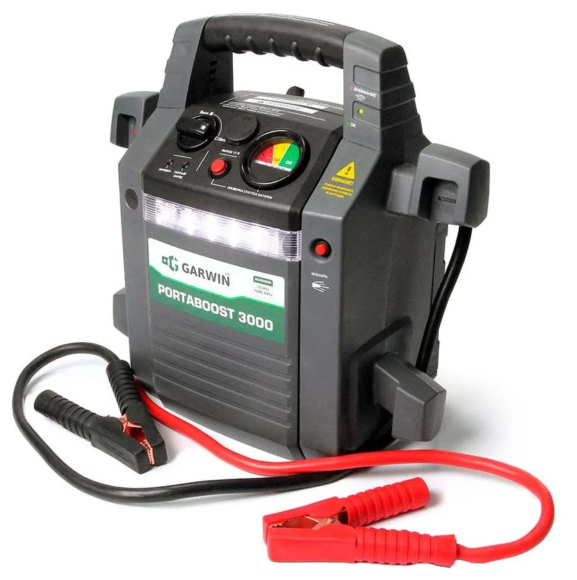 Пусковое устройство PortaBoost 3000 12/24 В, 1200/600 A Garwin GE-PB3000