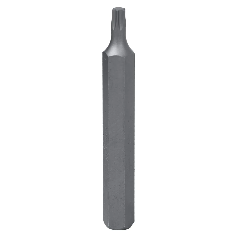 Вставка (бита) торцевая 10 мм, TORX, Т27, L = 80 мм KING TONY 168027T