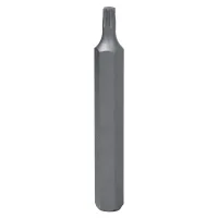 Вставка (бита) торцевая 10 мм, TORX, Т27, L = 80 мм KING TONY 168027T
