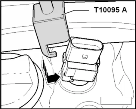 Съёмник катушки зажигания VAG, T10095A 5