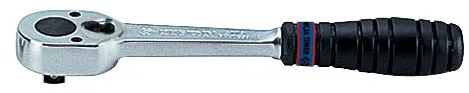 Трещотка 1/4",140 мм, 24 зубца, флажковая, фиксатор