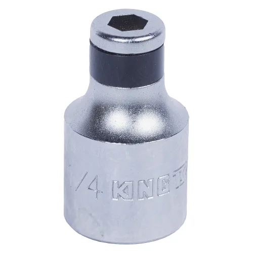 Переходник 1/2;>1/4; для вставок (бит) KING TONY 414808S 4