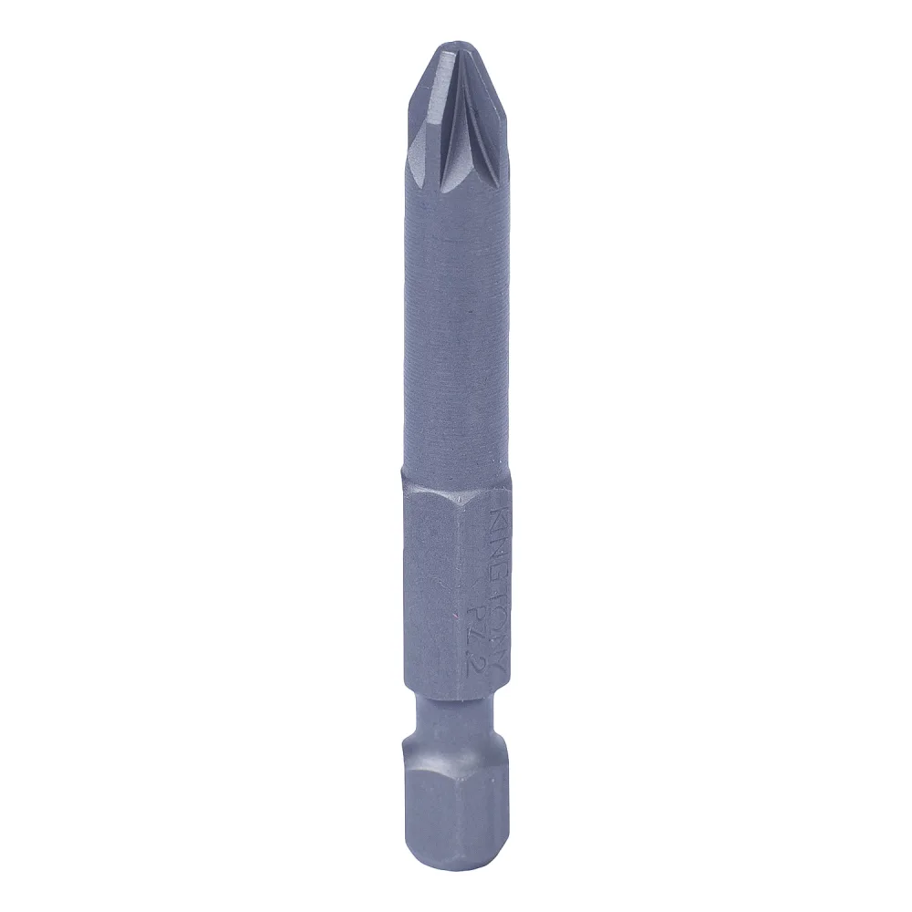 Вставка (бита) торцевая 1/4;, Pozidriv, PZ2, L = 50 мм, для шуруповерта KING TONY 715002Z