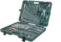 Набор инструмента универсальный 1/4", 1/2"DR, 128 предметов Jonnesway S04H524128S