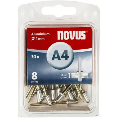 Заклепки алюминиевые А4х8мм (30шт) 2