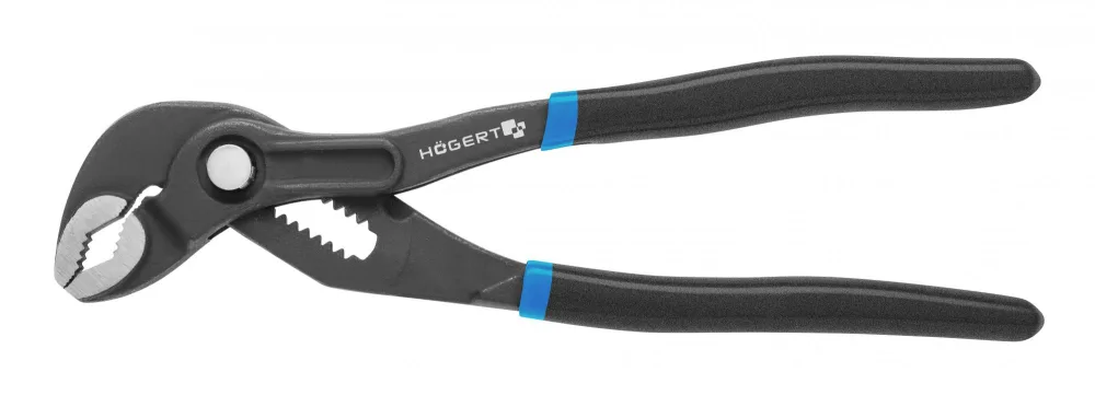 HOEGERT Клещи переставные с кнопочным фиксатором 250 мм HT1P375