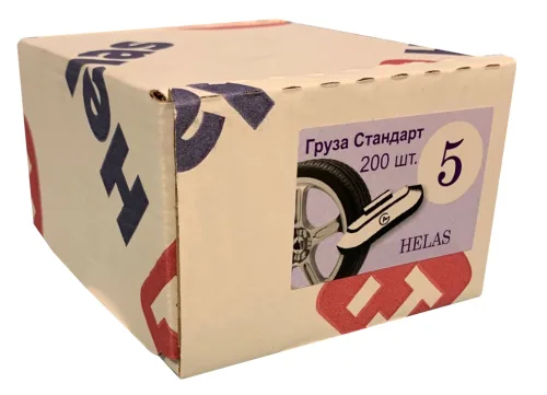 Груз балансировочный для стального диска 05гр (200шт) 2