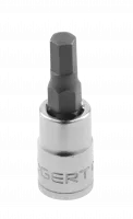 HOEGERT Бит сокета Hex 3 мм, 1/4"