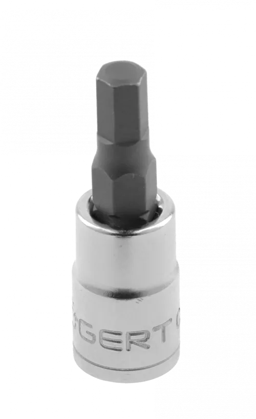 HOEGERT Бит сокета Hex 3 мм, 1/4"