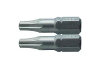 HOEGERT Биты TORX 20, 25 мм, сталь S2, 2 шт. HT1S363
