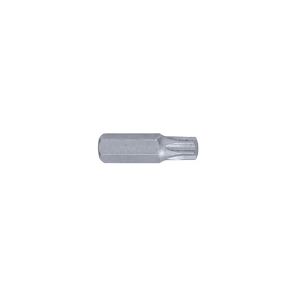 Вставка (бита) торцевая 10 мм, TORX, Т25, L = 36 мм, с отверстием KING TONY 163625U