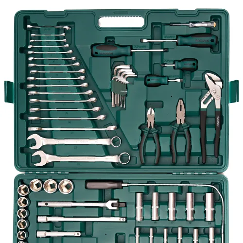 Набор инструментов универсальный, 143 предмета (1/4", 1/2", 5/16" DR) 5