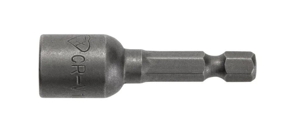 HOEGERT Насадка торцевая с магнитом 13 мм, 1/4", 2 шт.