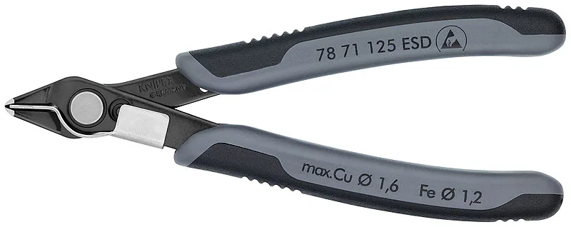 Electronic Super Knips® ESD вороненые 125 мм