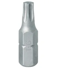 Вставка (бита) торцевая 1/4;, TORX, T6, L = 25 мм KING TONY 102506T