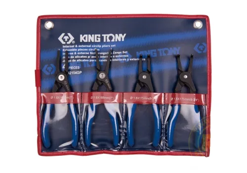 Набор съемников стопорных колец, 4 предмета KING TONY 42154GP 2