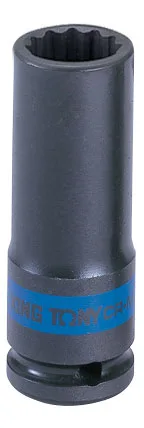 Головка торцевая ударная  (3/8",6 граней, 6 мм , Короткая)