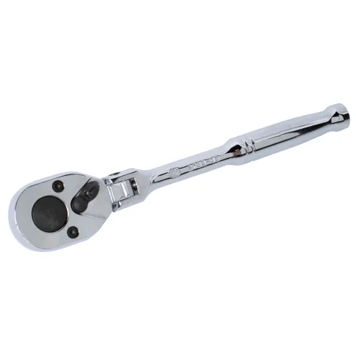 Трещотка 1/4", 150 мм, 24 зубца, флажковая, шарнирная 3