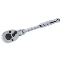 Трещотка 1/4", 150 мм, 24 зубца, флажковая, шарнирная