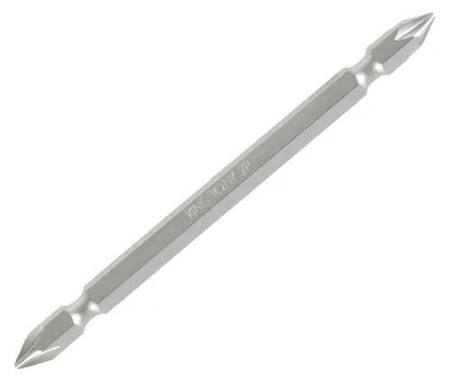 Вставка (бита) торцевая 1/4;, Phillips, PH2, L = 110 мм, двухсторонняя, для шуруповерта KING TO