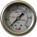 Манометр 0-300  bar, 1/8 вход сзади, корп ABS