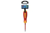 Отвертка изолированная крестовая PH0, 60 мм, 1000 V, сталь S2