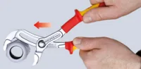 KNIPEX Cobra® VDE хромированные 250 мм