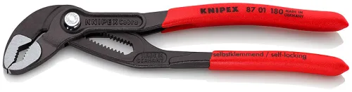 KNIPEX Cobra® фосфатированные, серого цвета 180 мм 2