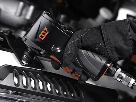 Гайковерт пневматический ударный 1/2", 610 Нм Mighty Seven NC-4630Q