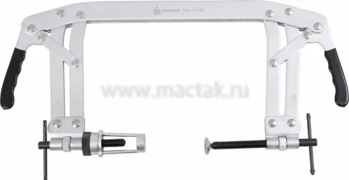 Рассухариватель клапанов, 55-175 мм, струбцина, две рукояти МАСТАК 103-11165 3