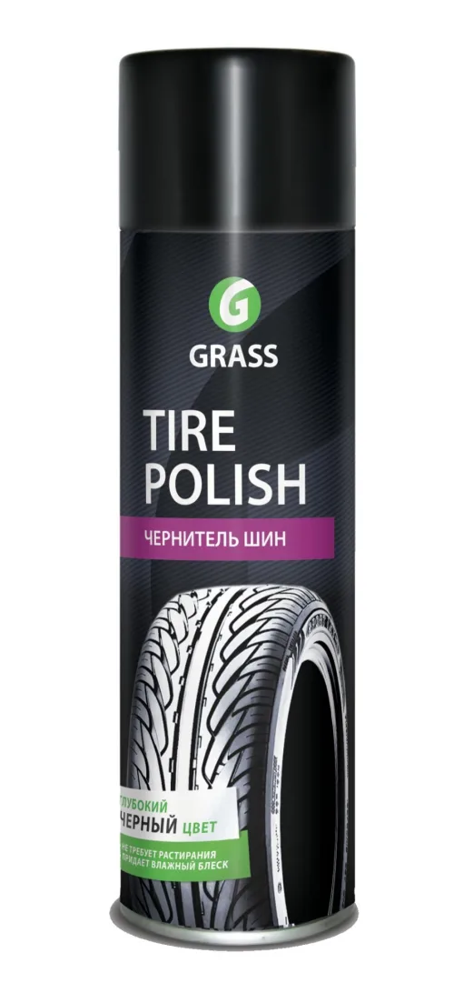 Tire Polish Чернитель шин 650мл  GRASS