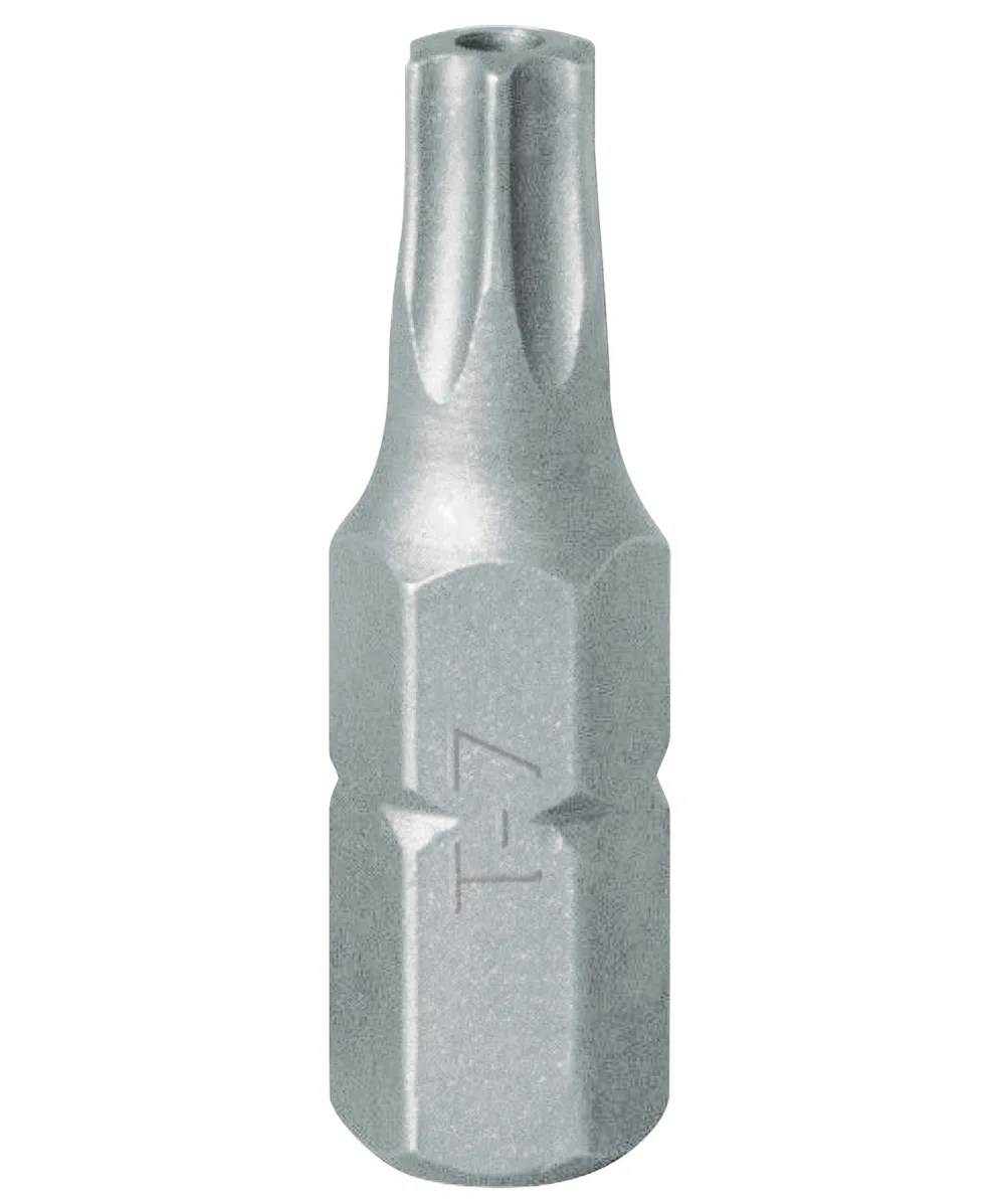 Вставка (бита) торцевая 1/4;, TORX, T7, L = 25 мм, с отверстием KING TONY 102507U