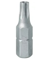 Вставка (бита) торцевая 1/4;, TORX, T7, L = 25 мм, с отверстием KING TONY 102507U