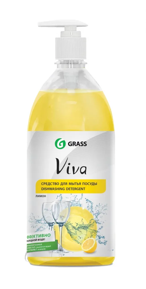 Viva Средство для мытья  посуды 1 л  GRASS