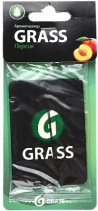 Ароматизатор картонный ГраСС  персик GRASS ST-0402