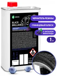 Black Brilliance Чернитель резины 1 л,  жест. тара