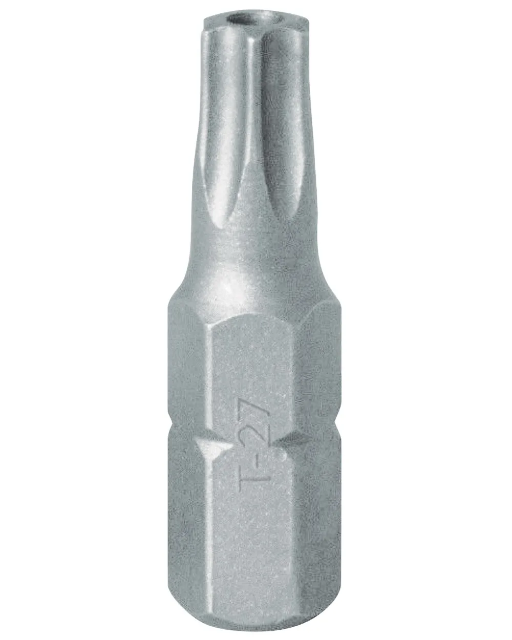 Вставка (бита) торцевая 1/4;, TORX, T27, L = 25, с отверстием KING TONY 102527U