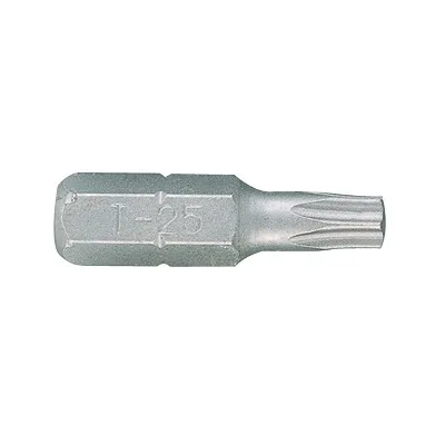 Вставка (бита) торцевая 1/4;, TORX, T27, L = 25, с отверстием KING TONY 102527U 2