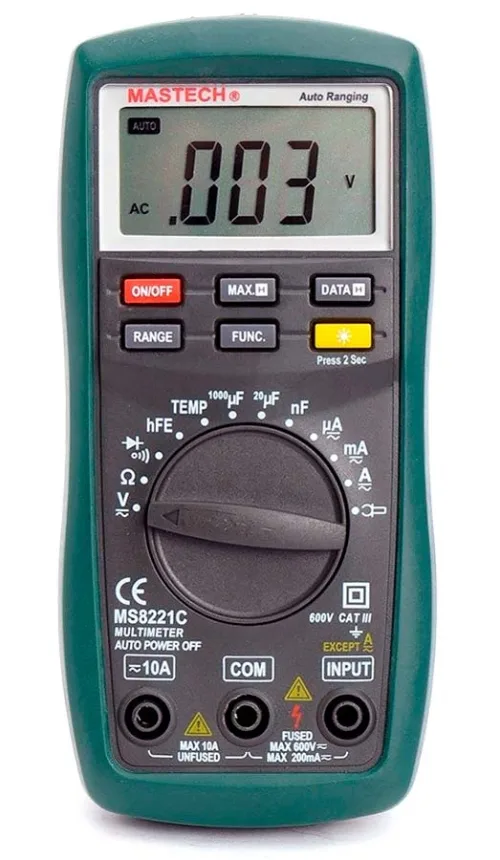 Профессиональный цифровой мультиметр Mastech MS6231