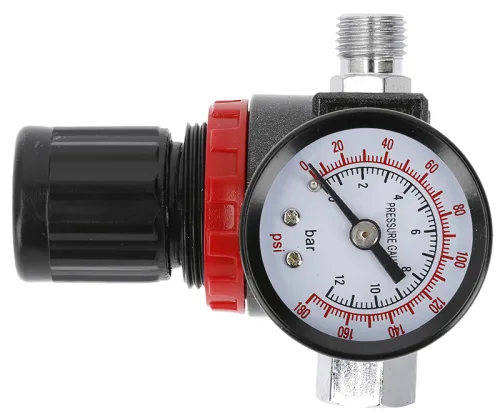Регулятор с манометром 1/4", 12 бар/174 PSI