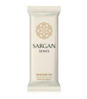 Набор бритвенный «Sargan» (бритва с двумя лезвиями, крем для бритья 10гр), упаковка флоу-пак