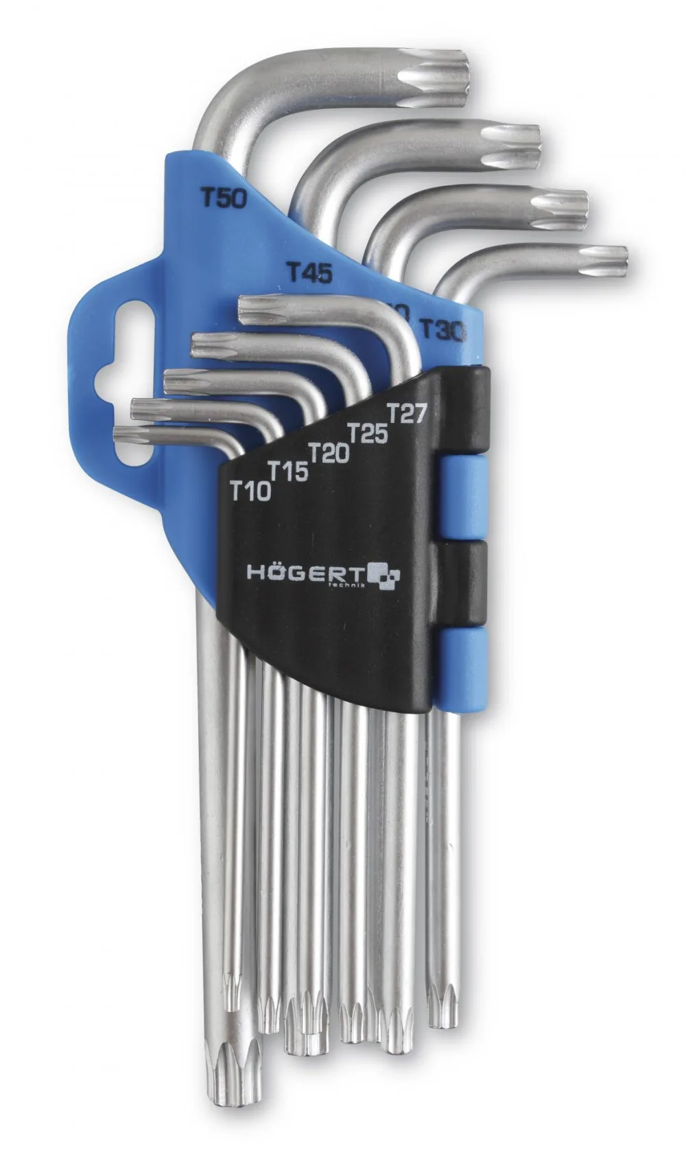 Ключи шестигранные TORX Crv,9 шт.