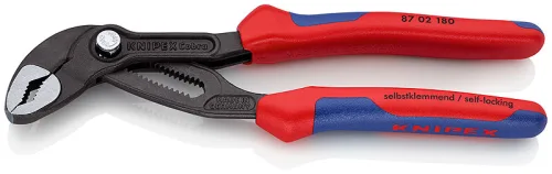 KNIPEX Cobra® фосфатированные, серого цвета 180 мм 2