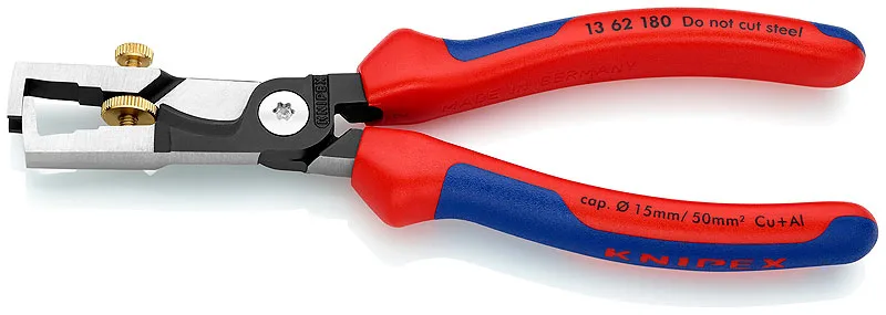 KNIPEX StriX фосфатированные, черного цвета 180 мм