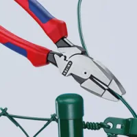 Плоскогубцы электромонтера фосфатированные, черного цвета 240 мм