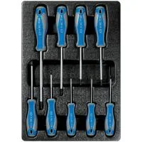 Набор отверток TORX, ложемент, 9 предметов