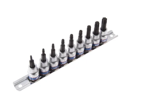 Набор торцевых насадок 3/8", TORX, Т10-Т50 мм, 9 предметов 2