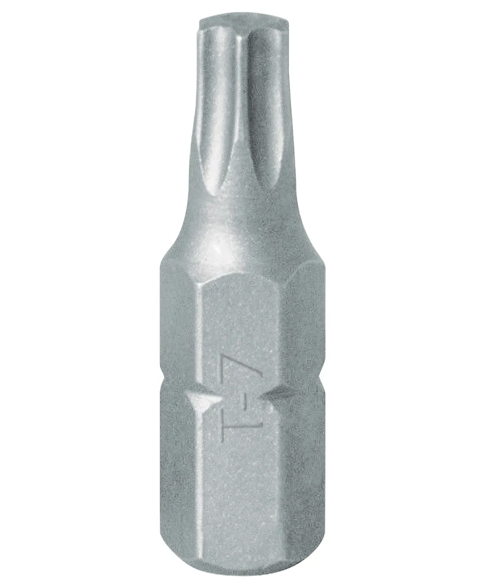 Вставка (бита) торцевая 1/4;, TORX, T7, L = 25 мм KING TONY 102507T