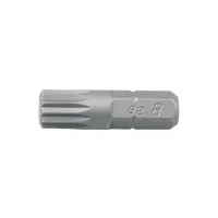 Вставка (бита) торцевая 1/4;, SPLINE, М10, L = 25 мм KING TONY 102510M