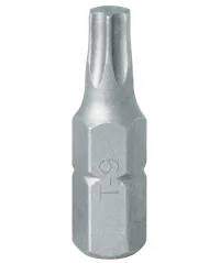 Вставка (бита) торцевая 1/4;, TORX, T9, L = 25 KING TONY 102509T